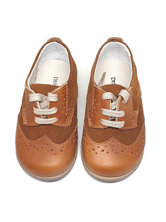 Designer's Cat Christening Leather Oxfords Brown 100000AG1000066-024