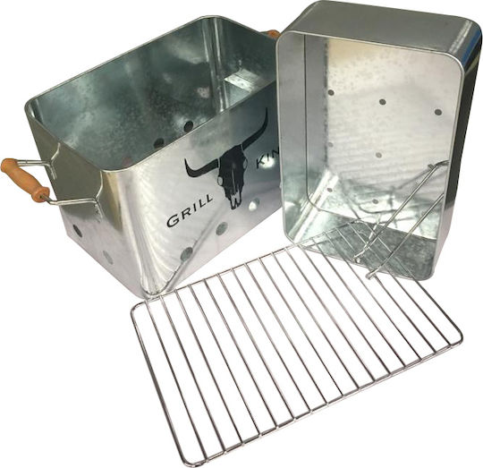 BBQ Collection Ανοξείδωτη Ψησταριά Κάρβουνου 32x20εκ.