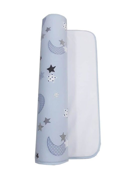 Beboulino Moon Stars Σελτεδάκι Blue Moon Stars 50x80εκ.