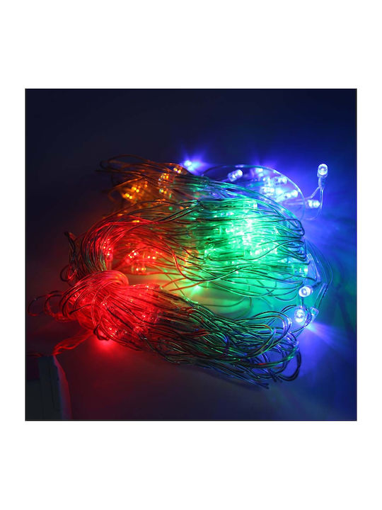 100 Lights LED 1m. Multicolor type Net 1pcs 100 Lights LED 1m. Multicolor type Net 1pcs