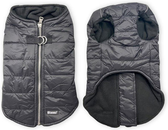 Pet Interest Zipper Vest Stars Кучешки палта Флийс / Водоустойчиво / Ветроустойчиво Черен Large с дължина на гръбчето 39 см. 52203