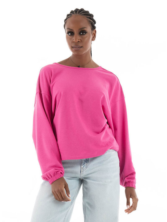 Only Damen Pullover Magenta -