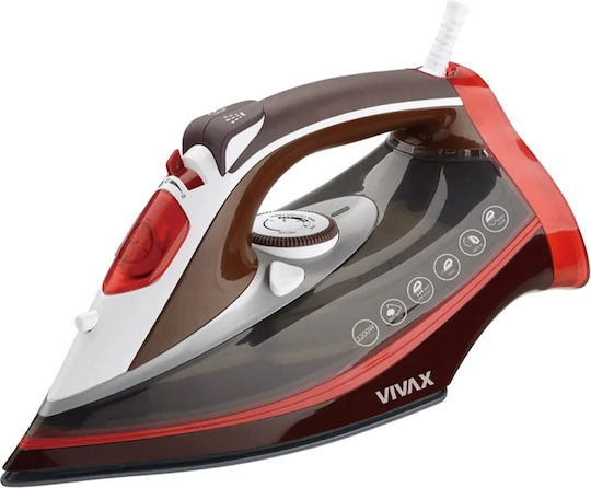 Vivax Fier de Călcat cu Aburi 2200W cu Talpă Ceramică