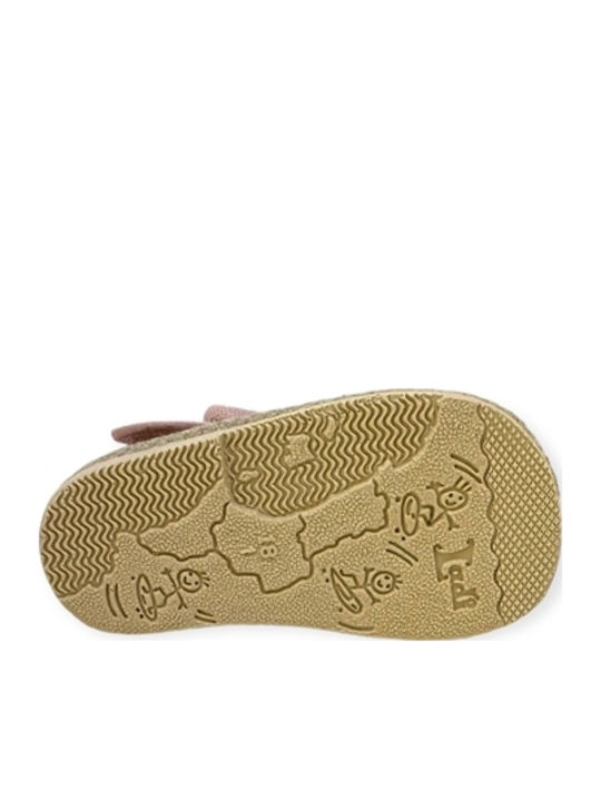 Παιδικές Espadrilles mit Bügel- und Schleifenverschluss Rosa