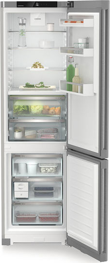 Liebherr Ψυγειοκαταψύκτης 361lt NoFrost Υ201.5xΠ59.7xΒ67.5εκ. Inox Plus BioFresh