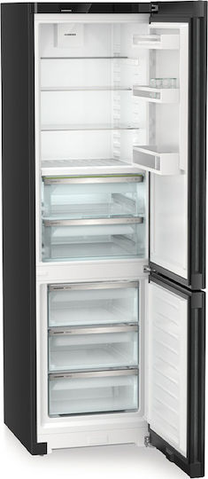 Liebherr Fridge-Freezer 361lt NoFrost H201.5xW59.7xD67.5cm Gray Plus BioFresh