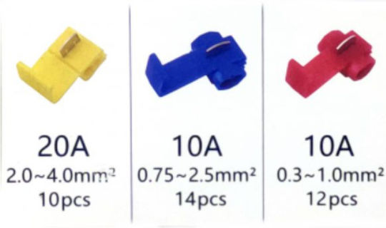 Rchang W12084 Cable Clips 36pcs Multicolour