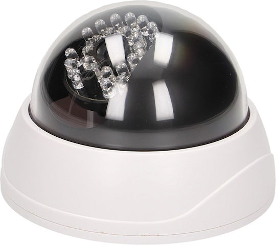 Virone Cd-6 Cctv Фалшива камера за наблюдение 2 X Aaa Led White