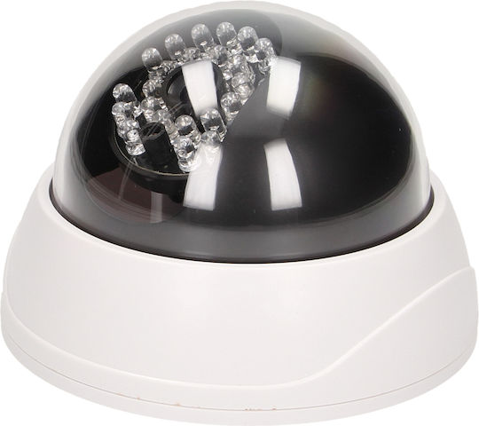 Virone Cd-6 Cctv Фалшива камера за наблюдение 2 X Aaa Led White
