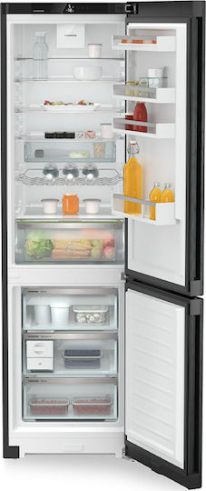 Liebherr Kühl-Gefrierkombination 371Es NoFrost H201.5xB59.7xT67.5cm. Gray Plus