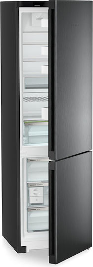 Liebherr Kühl-Gefrierkombination 371Es NoFrost H201.5xB59.7xT67.5cm. Gray Plus