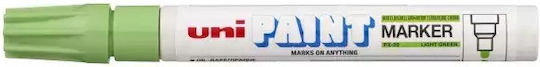 Uni-Ball Paint Ανεξίτηλος Μαρκαδόρος Πράσινος 2.2mm