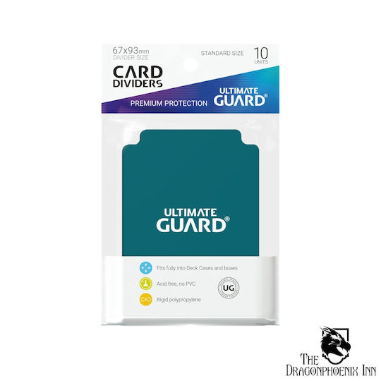 Ultimate Guard Card Dividers Card Divider Standard Size Petrol Blue