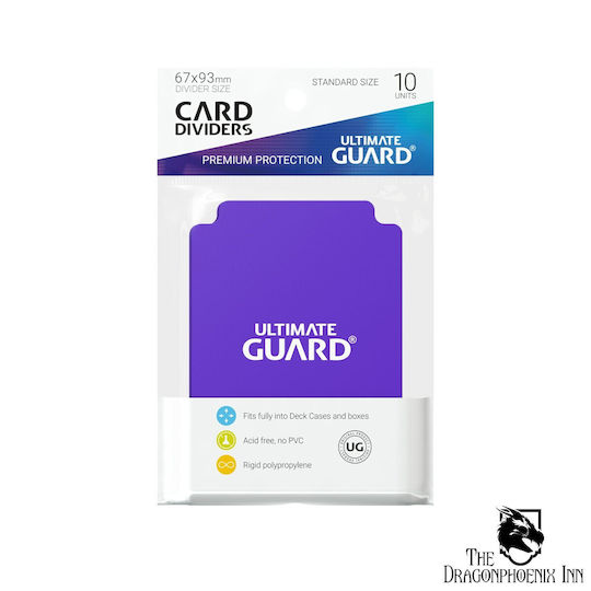 Ultimate Guard Card Dividers Card Divider Standard Size Purple