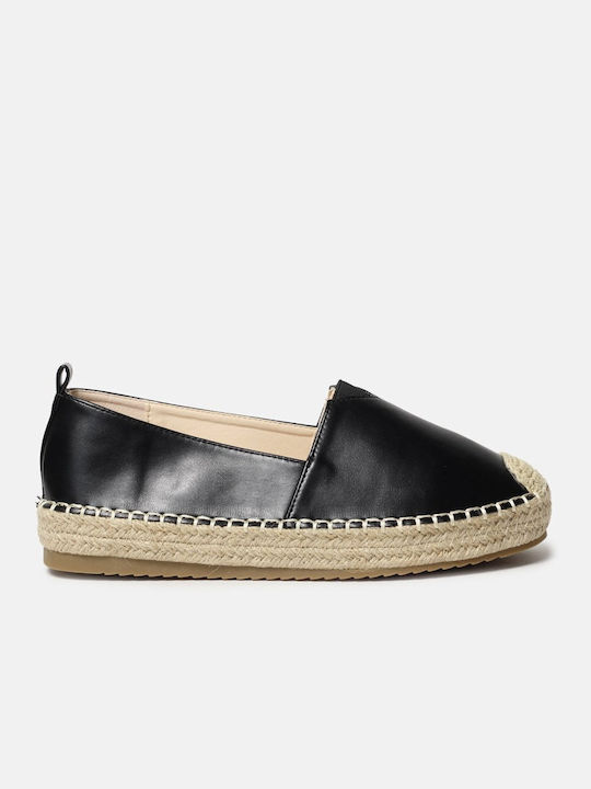 InShoes Women's Espadrilles Black