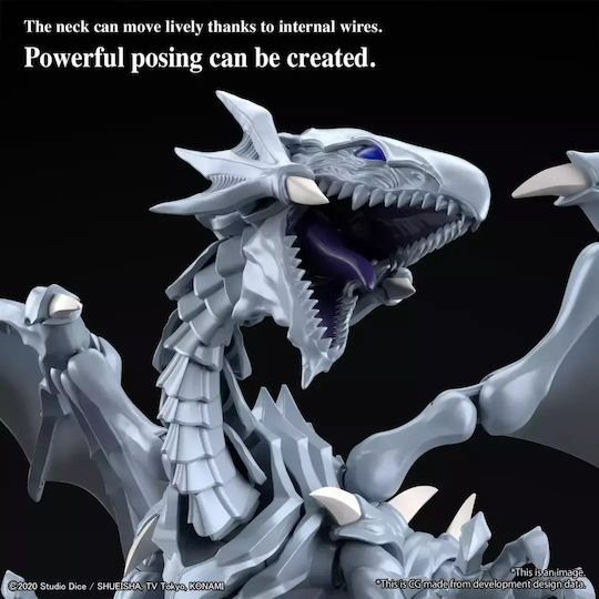 Bandai Spirits Yu-Gi-Oh Синьоок Бял Дракон Figure-Rise Standard Фигура За Действие 20см