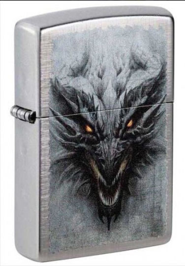Zippo Dragon Brichetă Cu Flacără În Culoare Roșie
