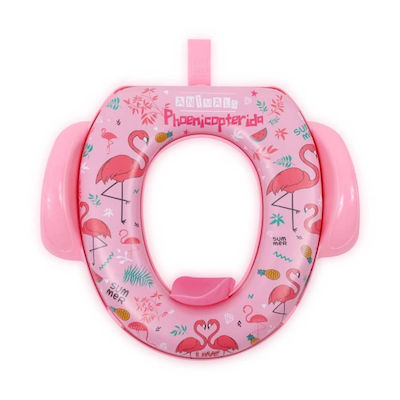 Lorelli Toddler Toilet Seat Soft-Padded Pink