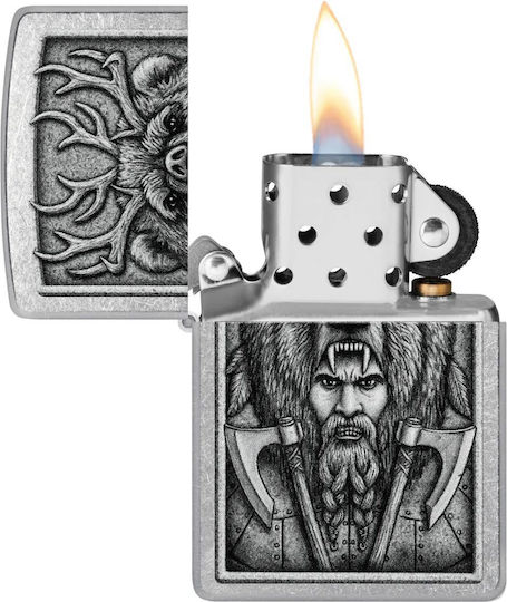 Zippo Ангажимент Пламък Ветроустойчив Barbarian Design