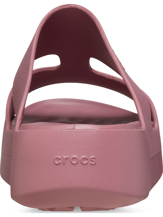 Getaway Women's Flat Sandals Sporty Flatforms in Purple Color