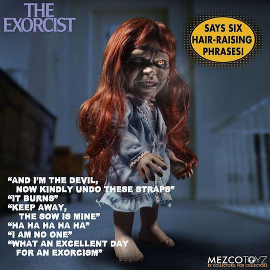 Mezco Toys The Exorcist Regan MacNeil Action Figure 38cm