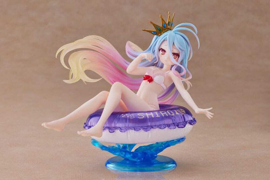 Taito Corporation No Game No Life Shiro Aqua Float Girls Figure 10cm