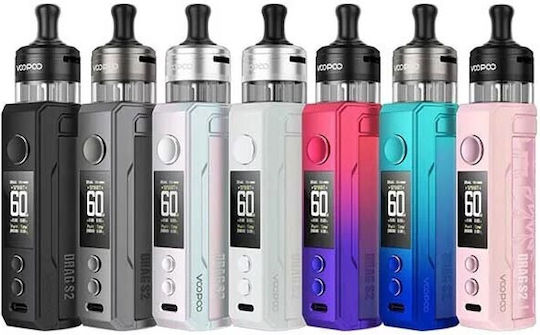Voopoo Drag S2 Pod Kit 5ml με Ενσωματωμένη Μπαταρία 2500mAh Gray Metal
