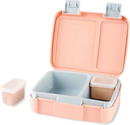 Skip Hop Spark Style Bento Πλαστικό Παιδικό Δοχείο Φαγητού Πορτοκαλί