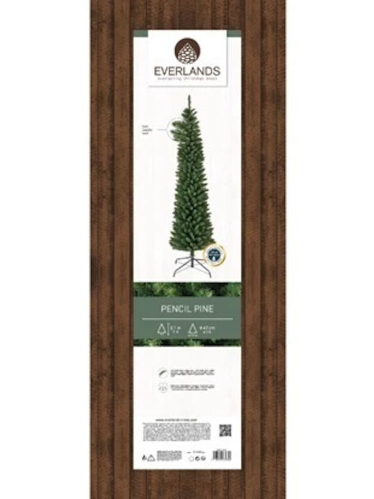 Χριστουγεννιάτικο Δέντρο Pencil Pine Slim 210εκ.