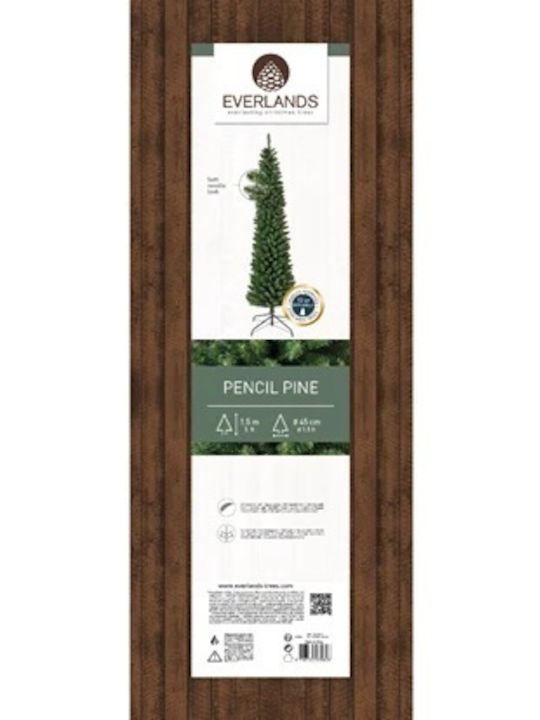 Χριστουγεννιάτικο Δέντρο Pencil Pine Slim 150εκ.