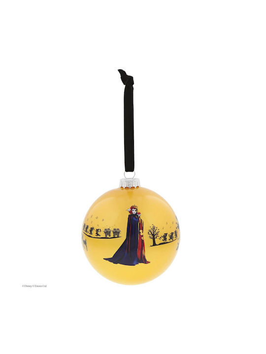 Enesco Weihnachtshänger Kugel Ornament Gelb Böse Königin 10.5cm