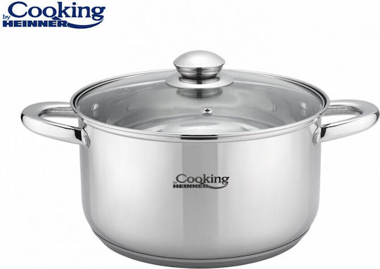 Heinner Victoria Töpfe Set aus Rostfreiem Stahl 8 Teile