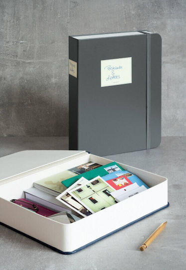 Leuchtturm1917 Storage Book Box Paper File Box with Rubber Band 32.9x6x25.5cm
