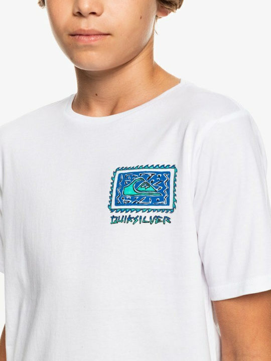 Quiksilver Παιδικό T-shirt Γαλάζιο