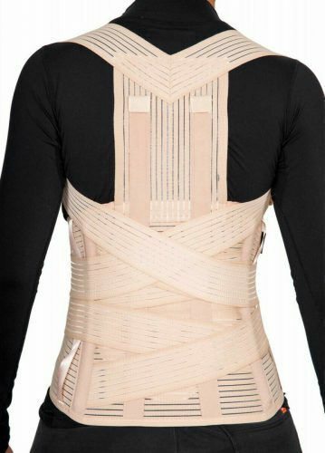 Medical Brace Taylor Ελαστική Μετεγχειρητική Ζώνη Μέσης με Μπανέλες σε Μπεζ χρώμα