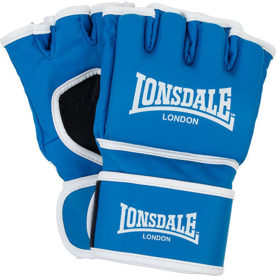 Lonsdale Harlton Boxhandschuhe aus Synthetikleder für Kampf Blau