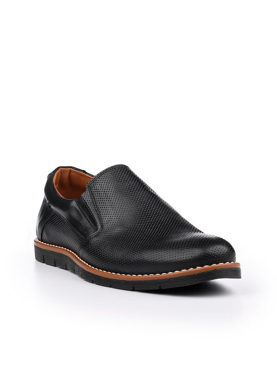 Antonio Shoes Δερμάτινα Ανδρικά Casual Παπούτσια Μαύρα