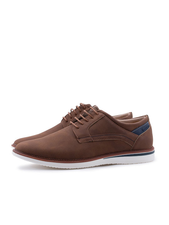 B-Soft Men's Casual Shoes Tabac Brown