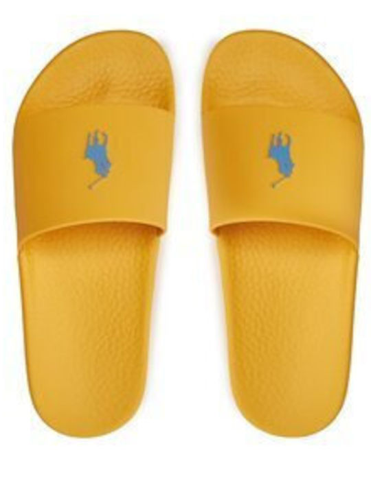 Ralph Lauren Ανδρικά Flip Flops Κίτρινα