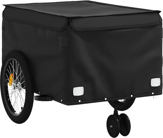 Vidaxl Bicycle Trailer Black 45 Kg Iron