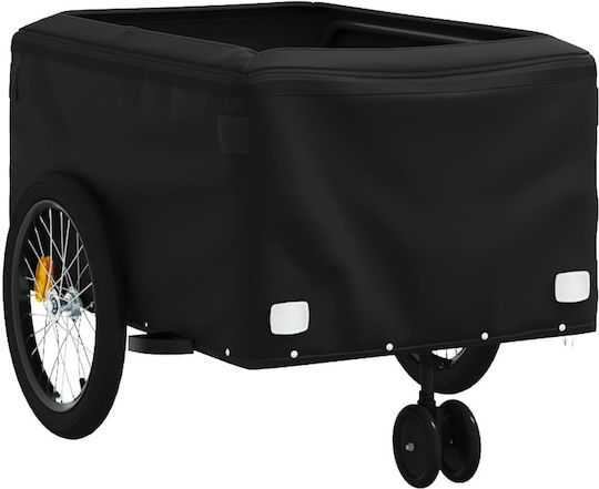 Vidaxl Bicycle Trailer Black 45 Kg Iron
