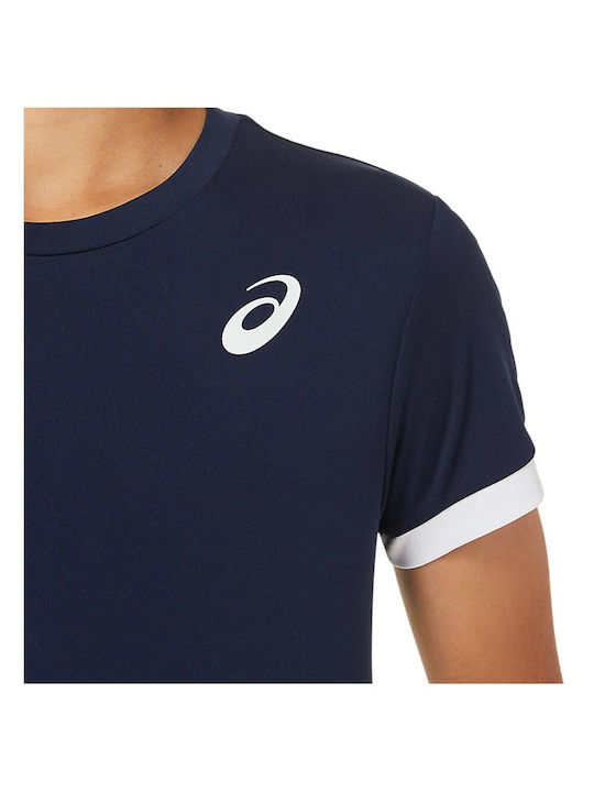 ASICS Kids T-shirt Navy Blue