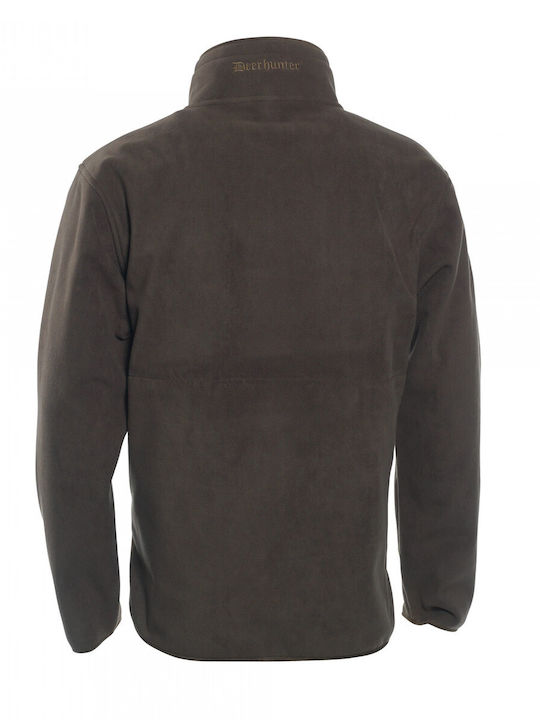 Deerhunter Gamekeeper Hunting Cardigan Fleece Khaki