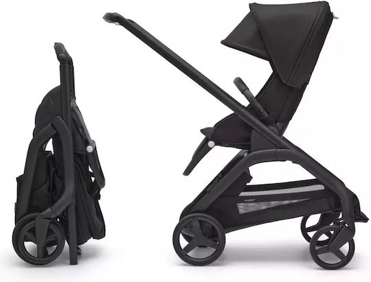 Bugaboo Complete Dragonfly Reglabil Cărucior pentru Bebeluși Potrivit pentru Nou-născut Graphite-Grey Melange 7.9kg