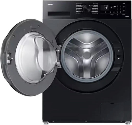 Samsung Mașină de Spălat Rufe 8kg cu Tehnologie cu Abur 1400 Rotiri Ecobubble Negru WW80CGC04DABLE