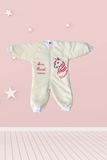 Tender Winter Schlafsack mit Füßen Unicorn 2.5 Tog Ecru