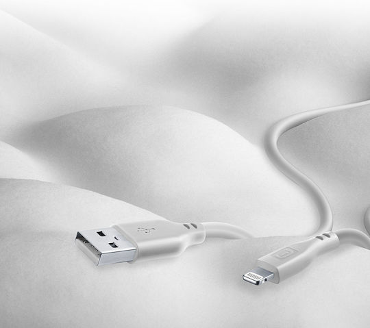 Cellular Line USB-A to Lightning Cable Γκρι 1.2m