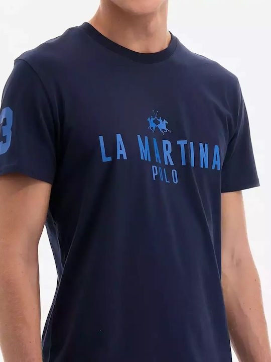 T-shirt Μπλε Σκούρο