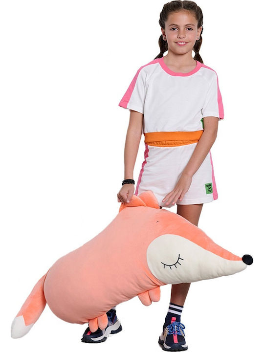 Kids' Crop Top Short Sleeve Ecru