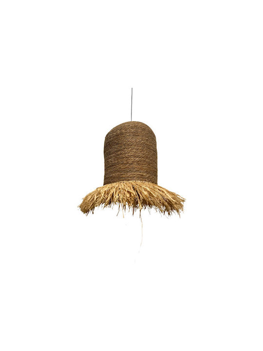Fylliana Fl2370l Pendant Light Brown Boho with Socket E27 40x47cm